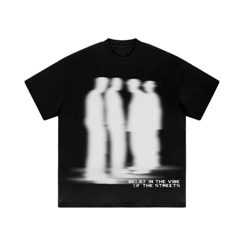 Shadow Graphic Oversize Tee