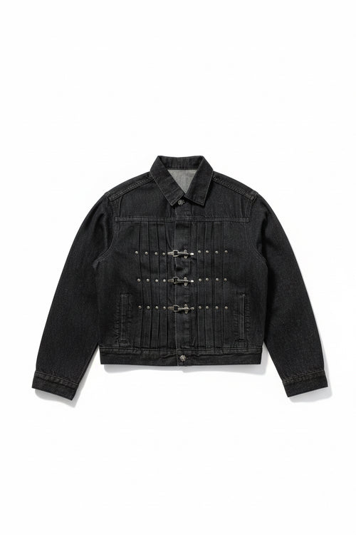Aviator denim jacket