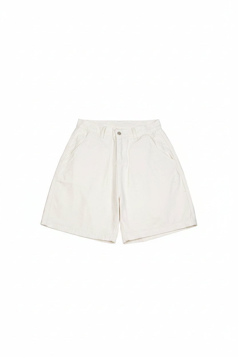 RAW Washed Cotton Denim Shorts