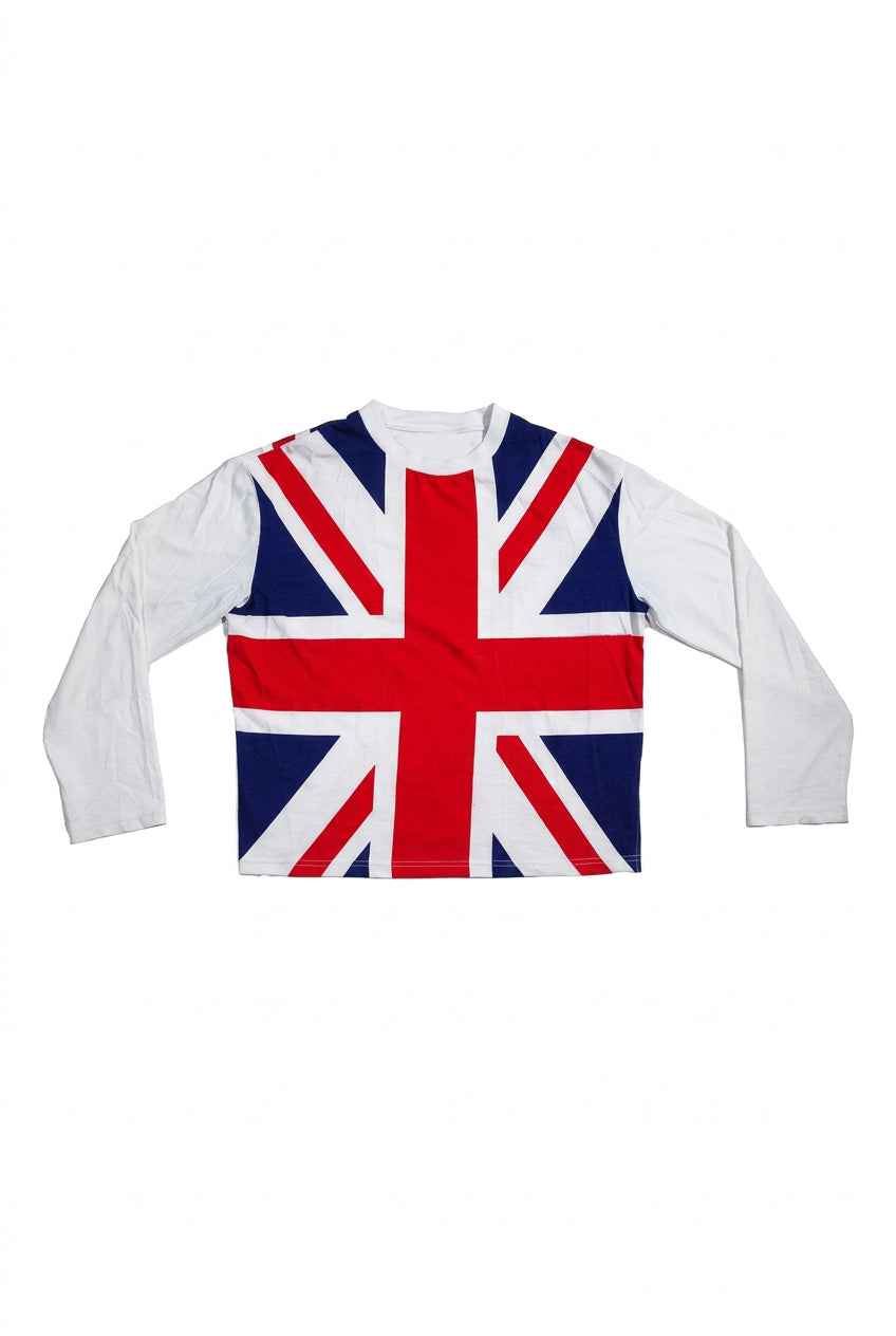 British Flag Long Sleeve Tee