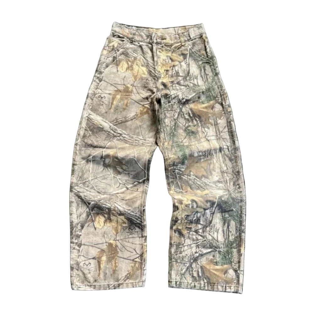 American Style Loose Camo Pants