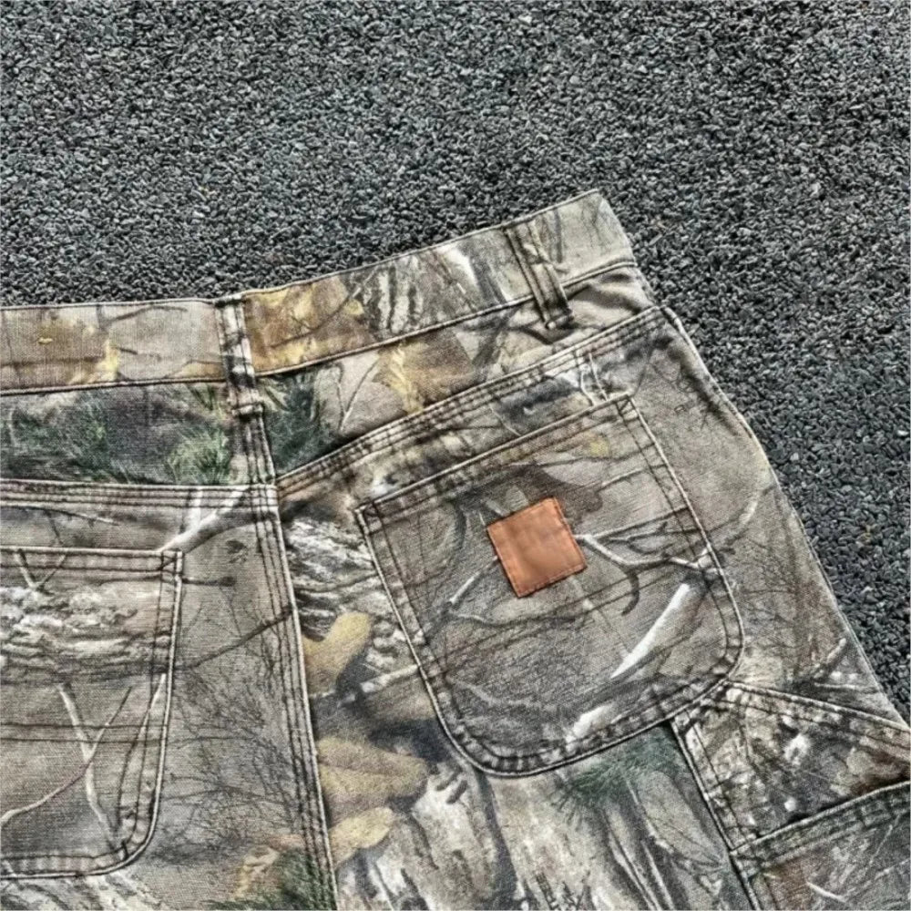 American Style Loose Camo Pants