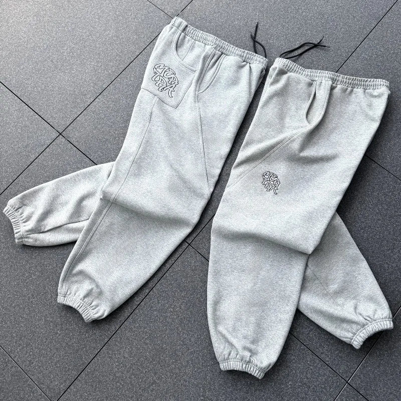 Embroidered Streetwear Sweatpants