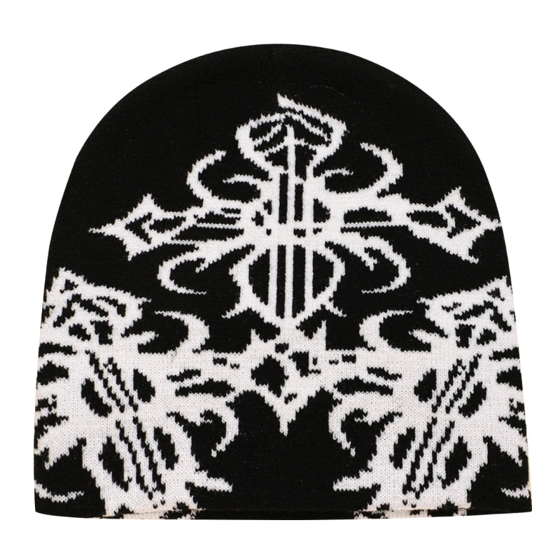 Spiderweb Knit Beanie