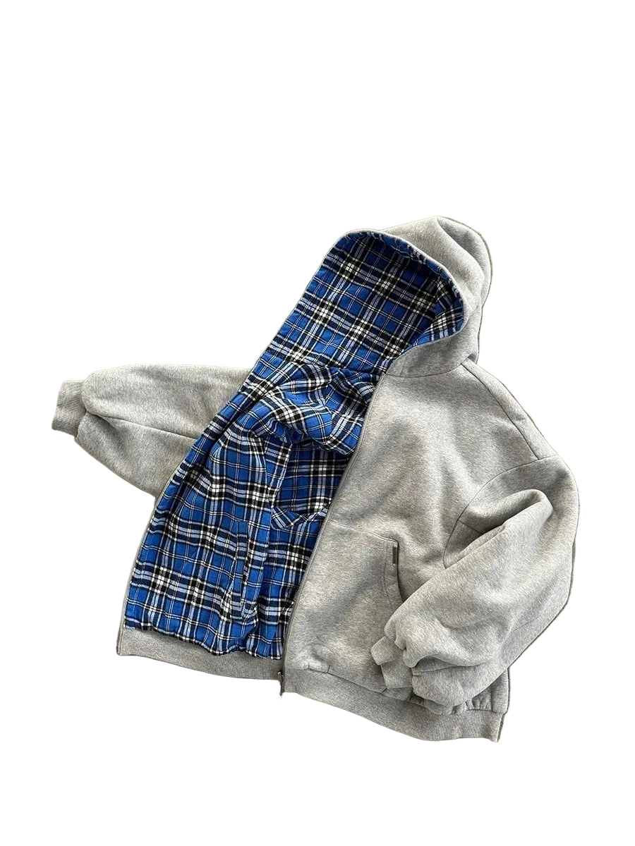 Double-Sided ZIP-UP Hoodie