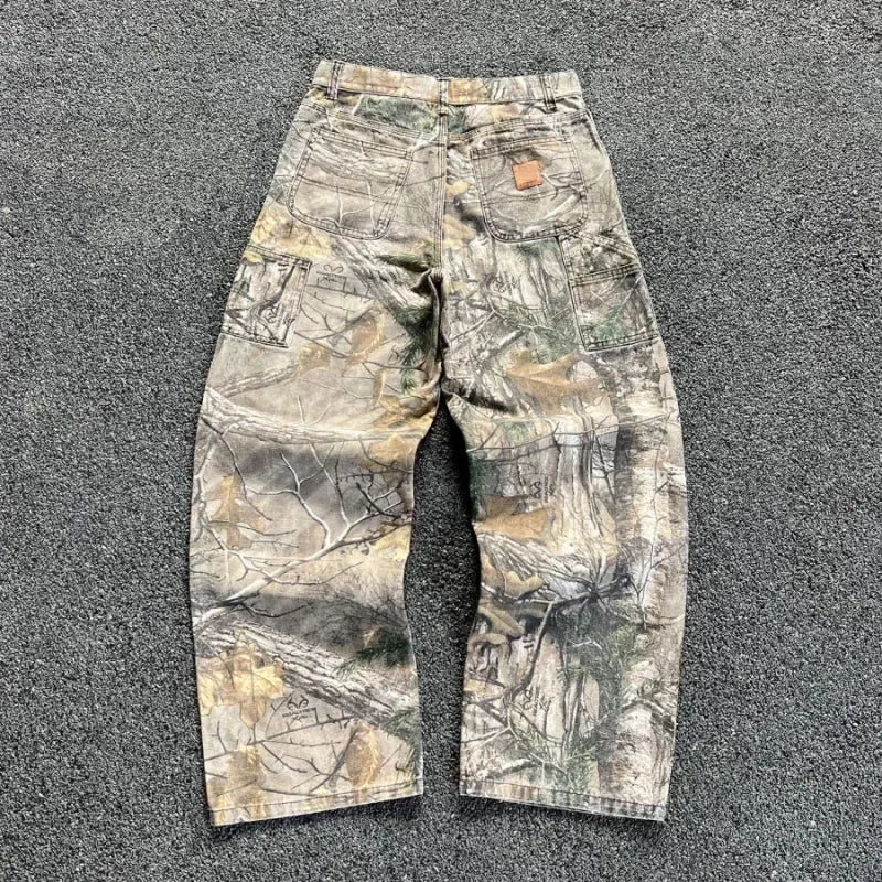 American Style Loose Camo Pants
