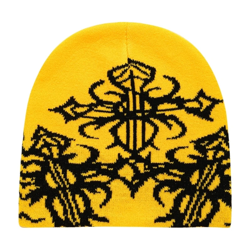 Spiderweb Knit Beanie