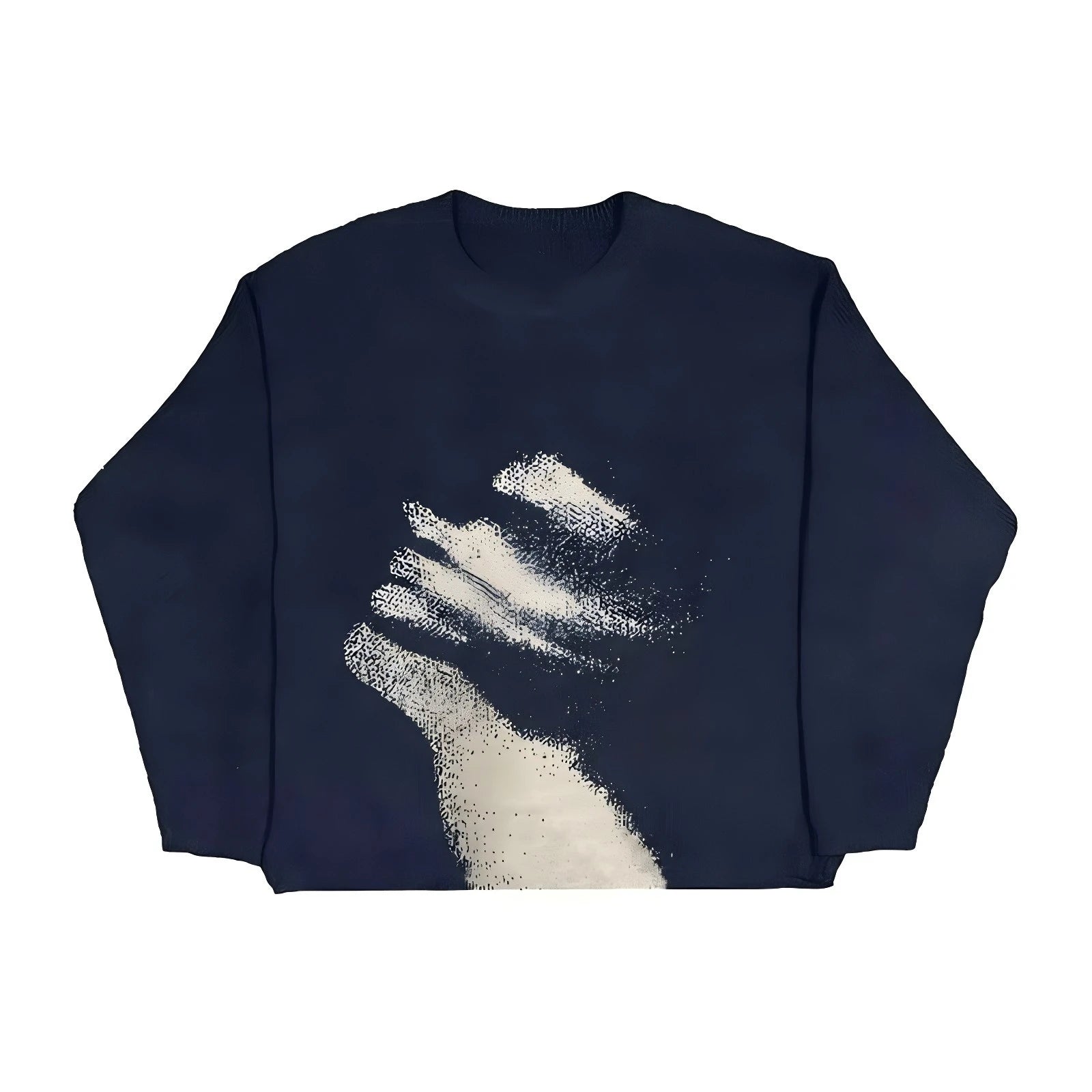 Visual Graphic Knit Sweater