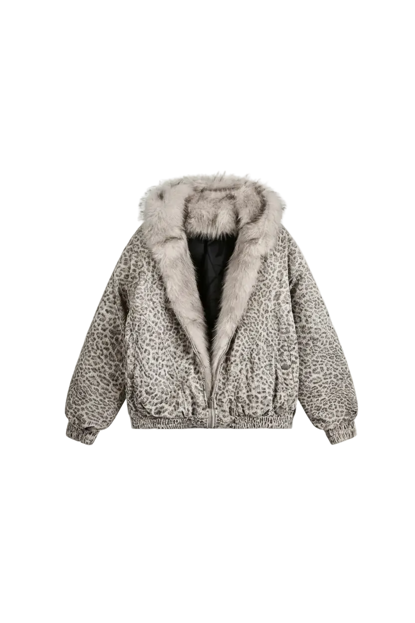 Leopard Frost Jacket