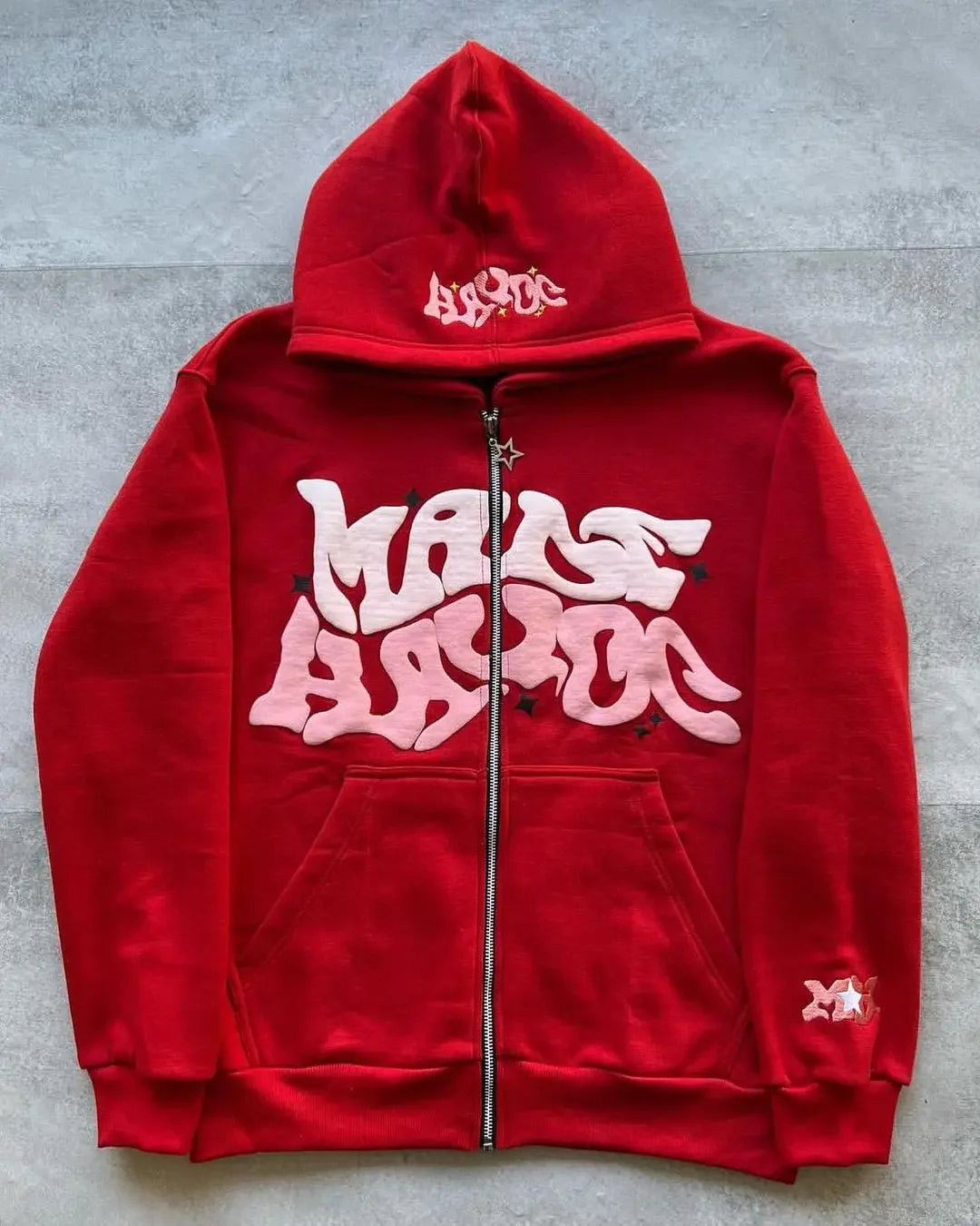 Retro Star Zip Hoodie