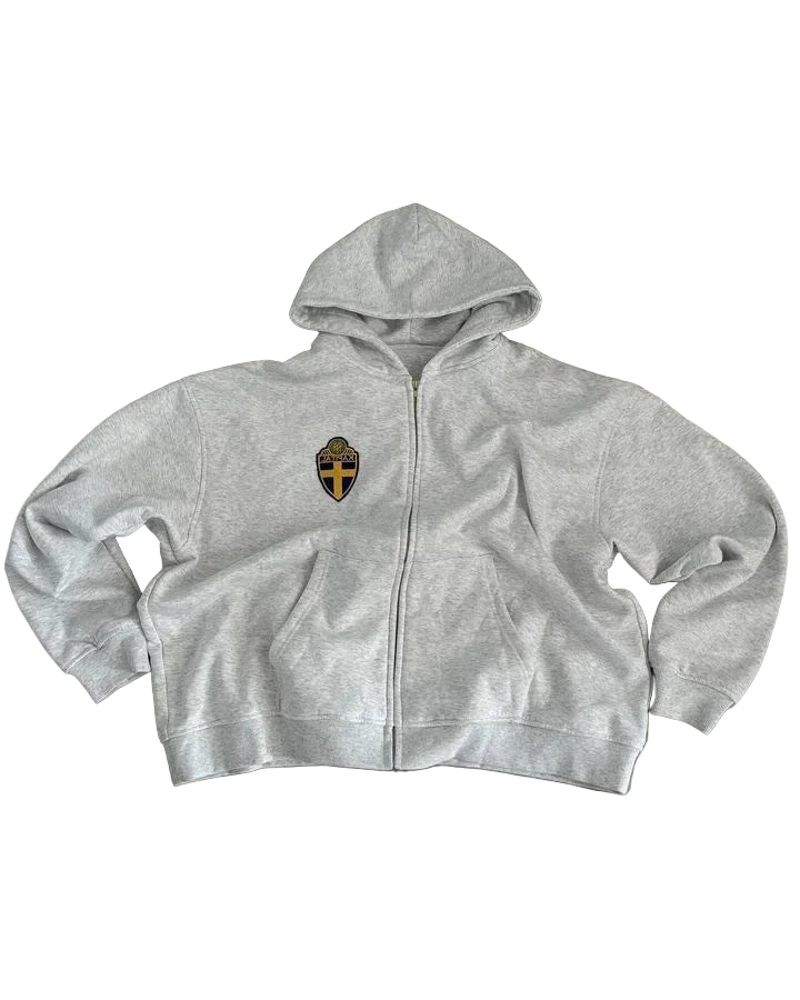 Sweden Badge Y2K Tracksuit Set