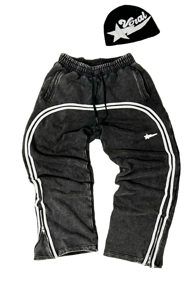 Y2K Streetwear Star Sweatpants