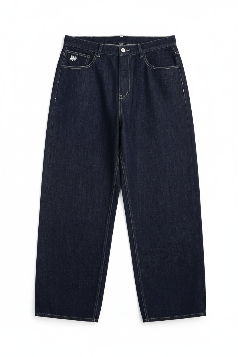 Patchwork Y2K Denim Jeans