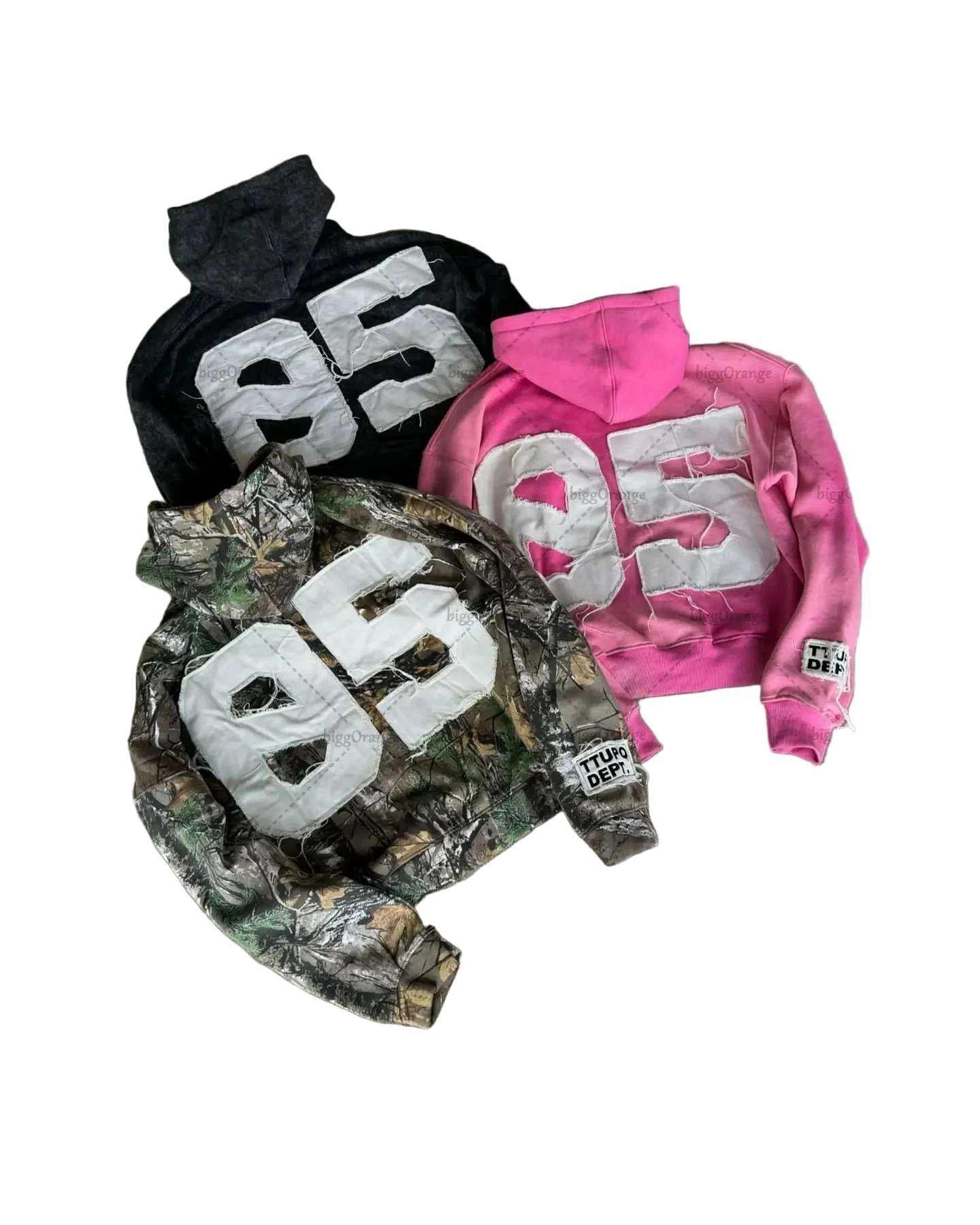 Streetwear 05 Y2K Camo Zip Hoodie