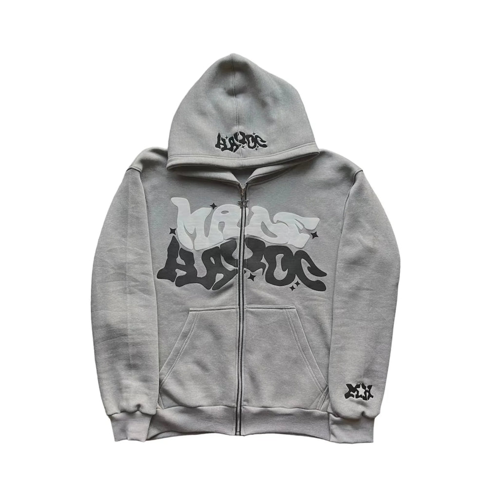 Retro Star Zip Hoodie