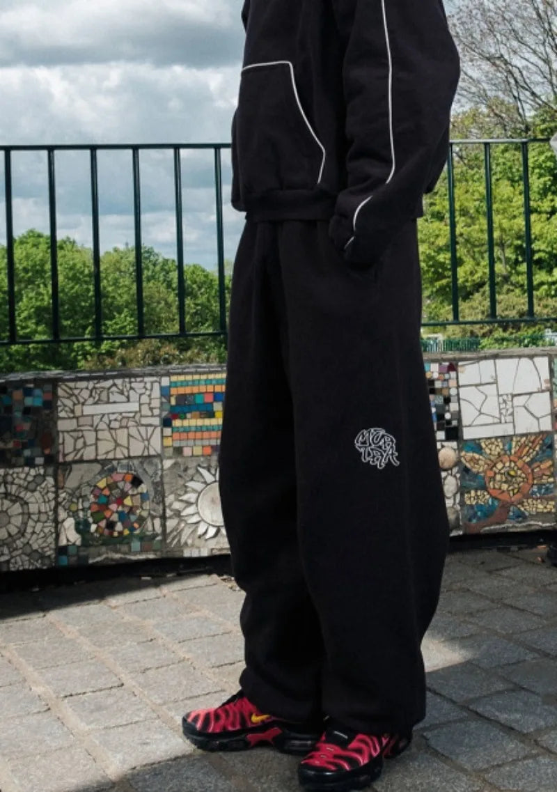Embroidered Streetwear Sweatpants