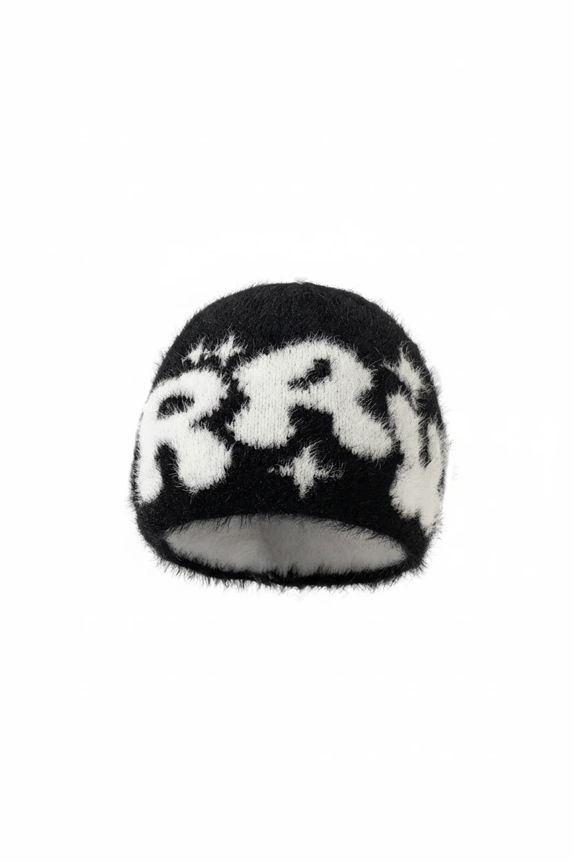 Fur Geo Beanie