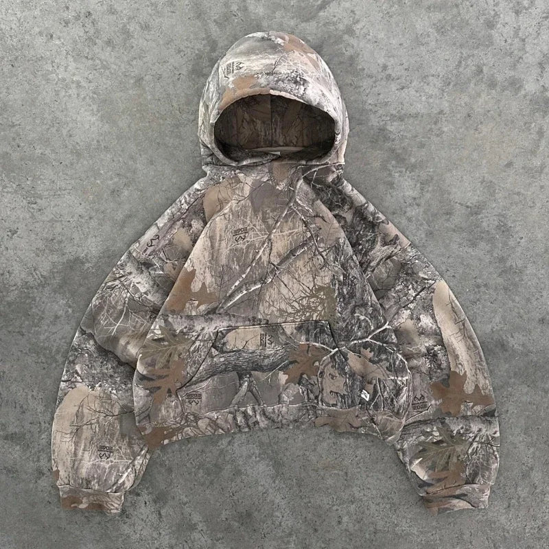 Y2K Camo Zip/Hoodie