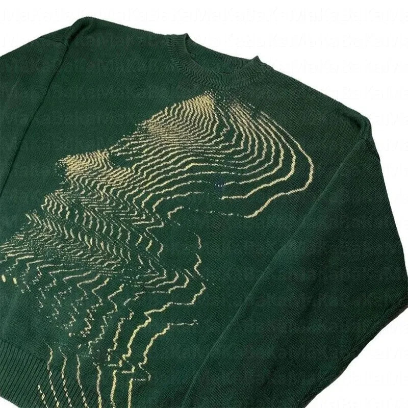 O-Neck Street Knit Sweater