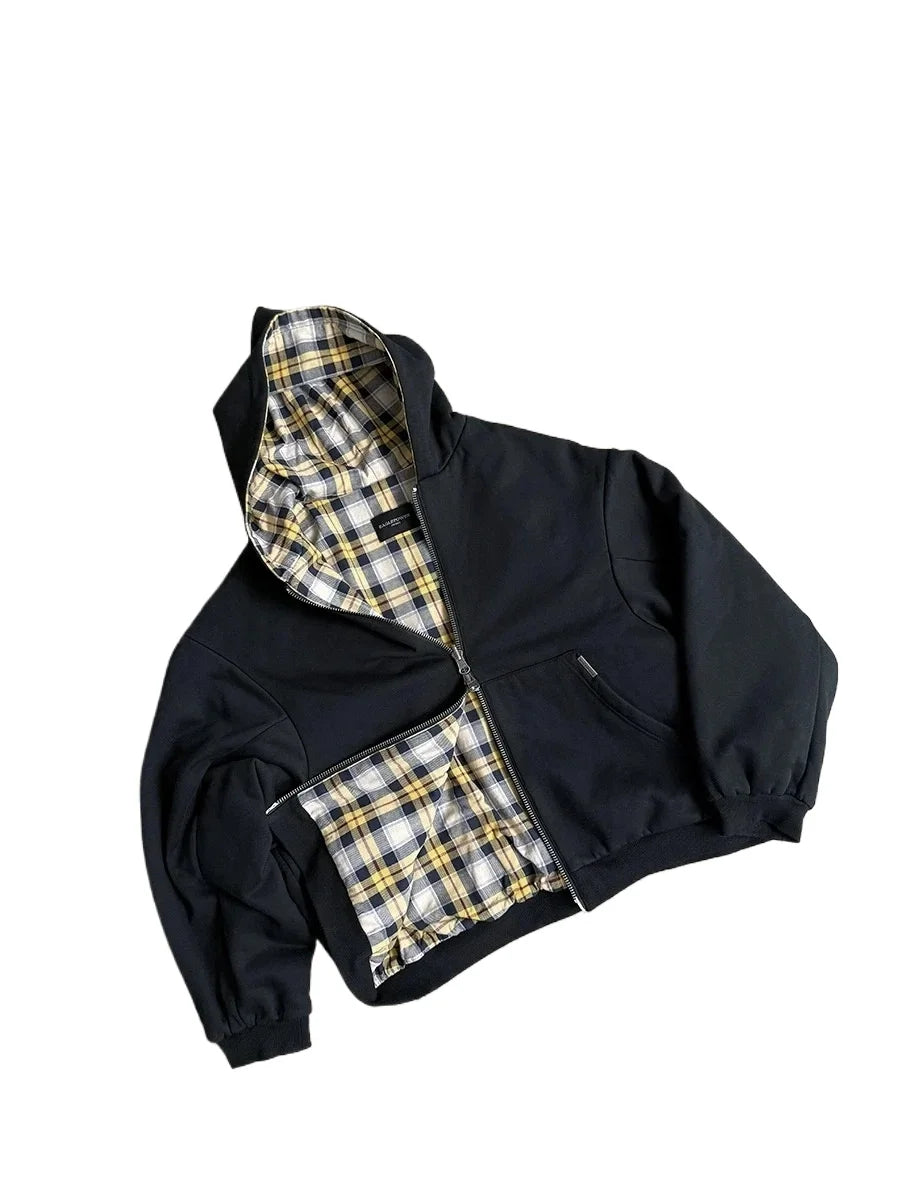 Double-Sided ZIP-UP Hoodie