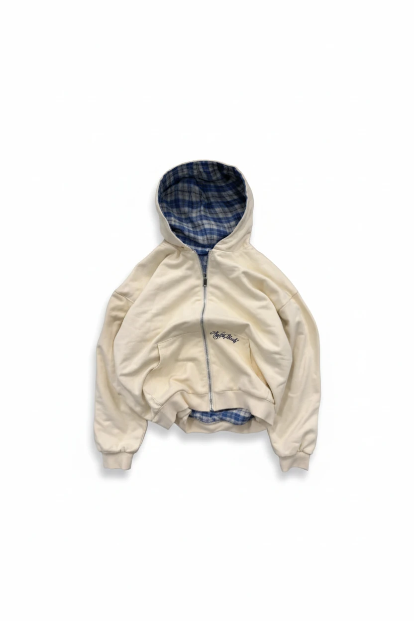 2.0 Double-Sided ZIP-UP Hoodie