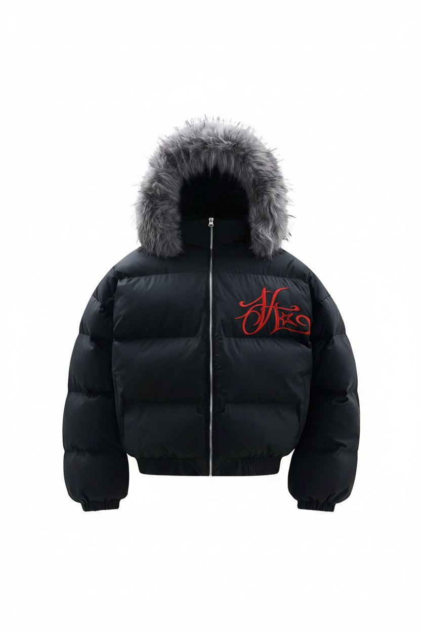 Padded Fur Street Parka