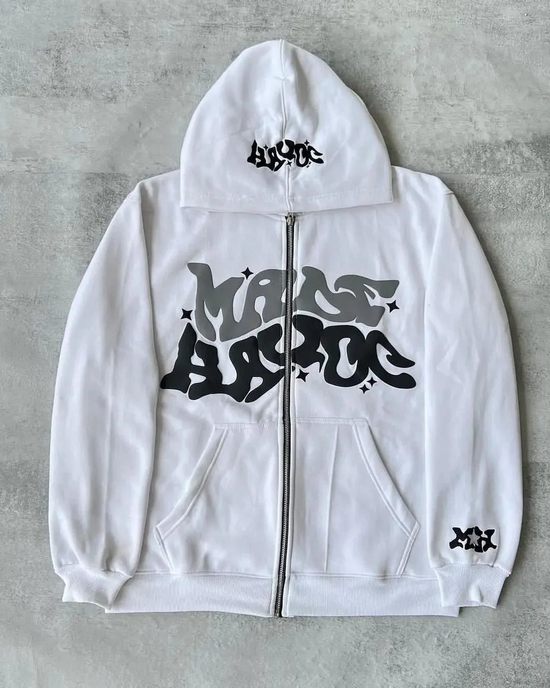 Retro Star Zip Hoodie