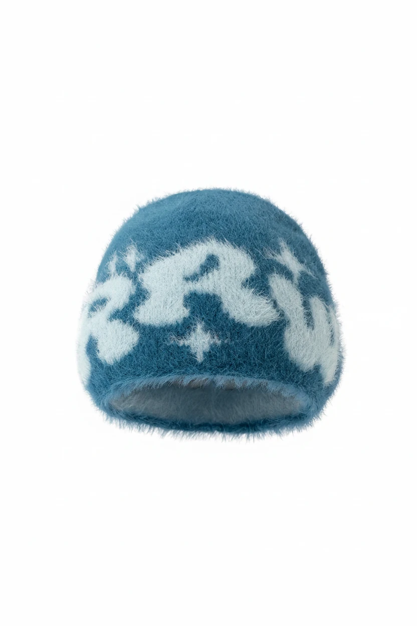 Fur Geo Beanie