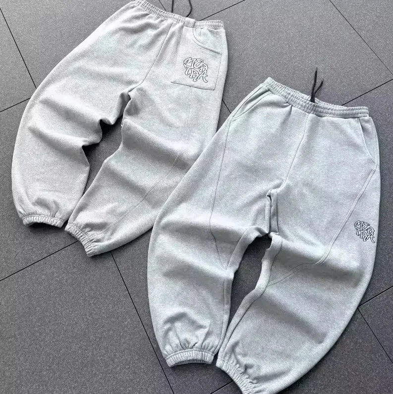 Embroidered Streetwear Sweatpants