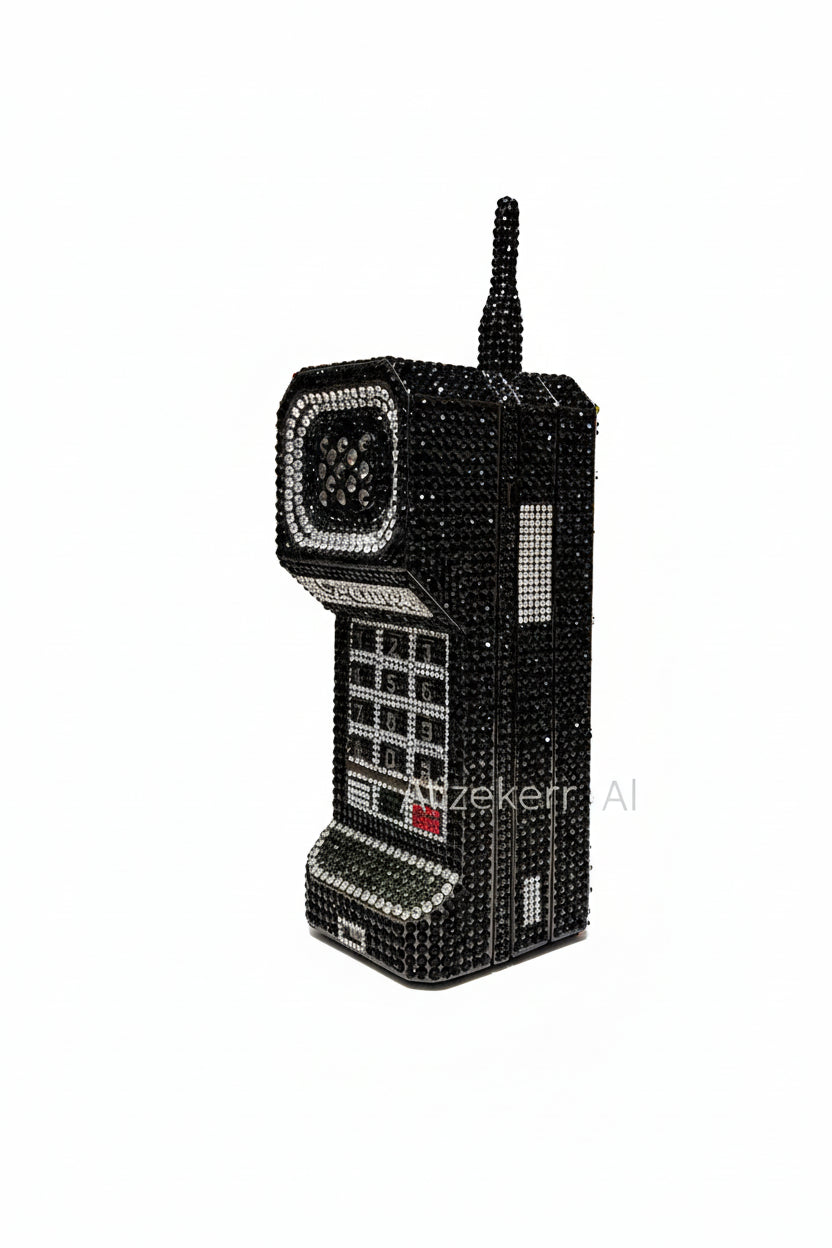 DIAMOND PHONE CLUTCH