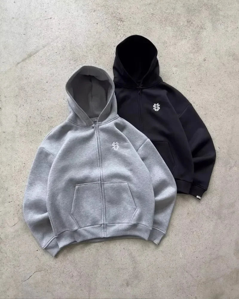 Retro Y2K Hoodie & Sweatpants Set