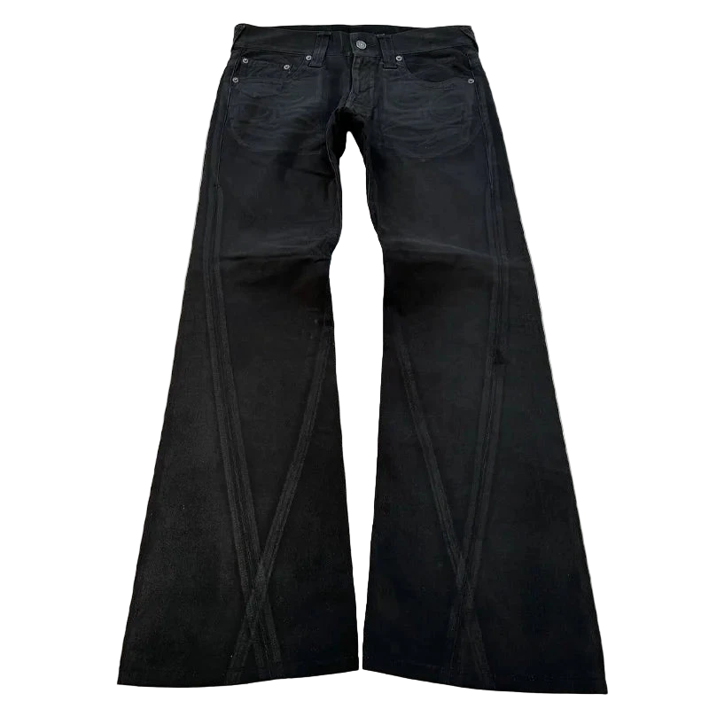 Tribal Flared Jeans