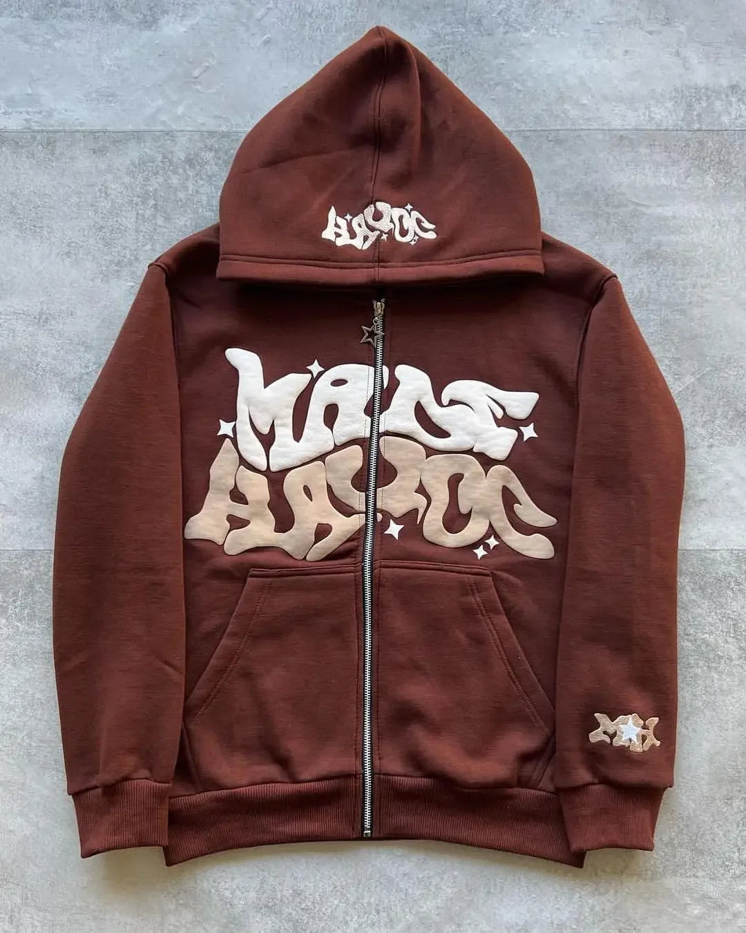 Retro Star Zip Hoodie