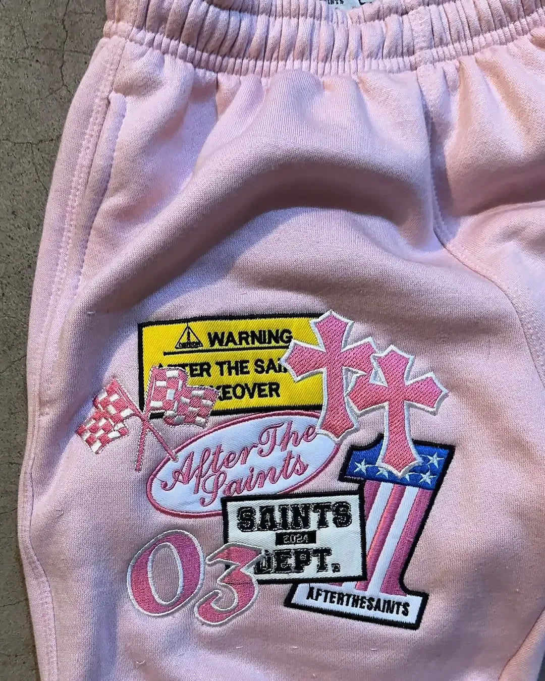 Retro Letter Sweatpants